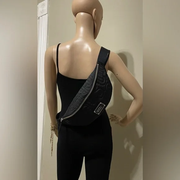 Marc Jacobs Quilted Black Belt/Body Bag - Picture 13 of 14